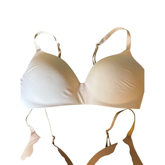 Victorias Secret T-Shirt Bra Size 38D Lot of 2 Lightly Lined Wireless Smooth - Picture 4 of 10